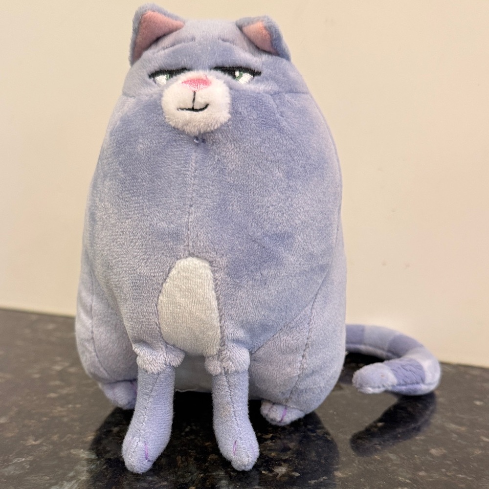 Ty The Secret Life Of Pets Chloe Kitty Cat Plush 2016 Lavender 6" Purple